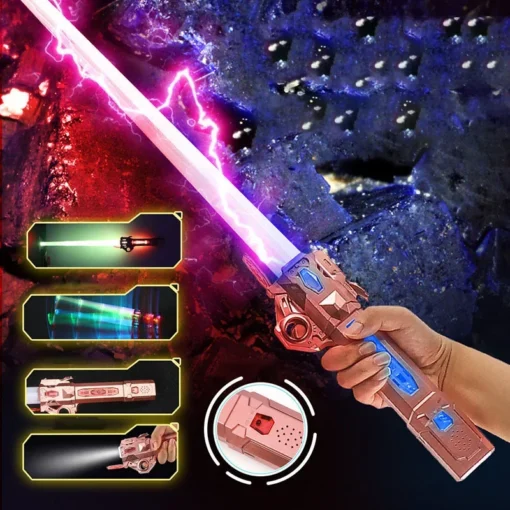 7-color cool retractable toy laser sword - Image 8