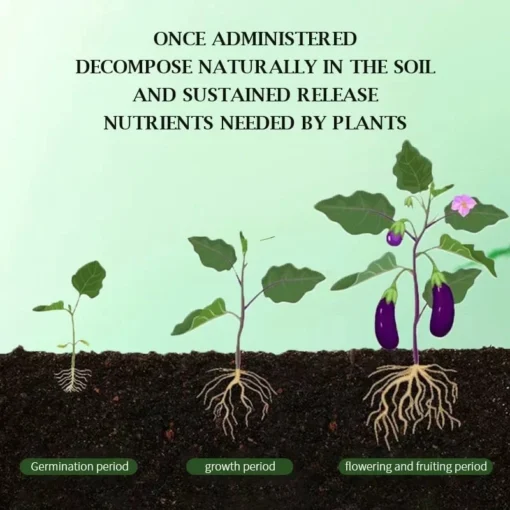 General purpose slow-release organic fertilizer for plants - Image 3