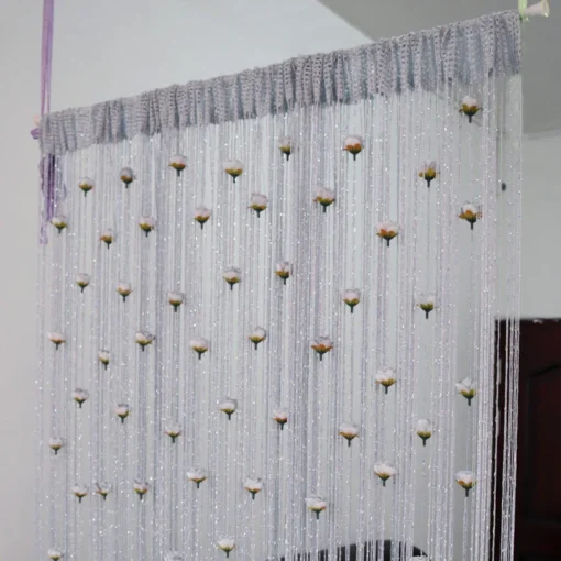 Rose Thread Door Curtain - Image 10