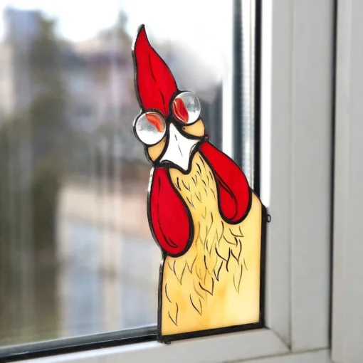 Peeping Rooster