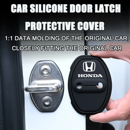 Car Silicone Door Latch Protective Cover - Image 10