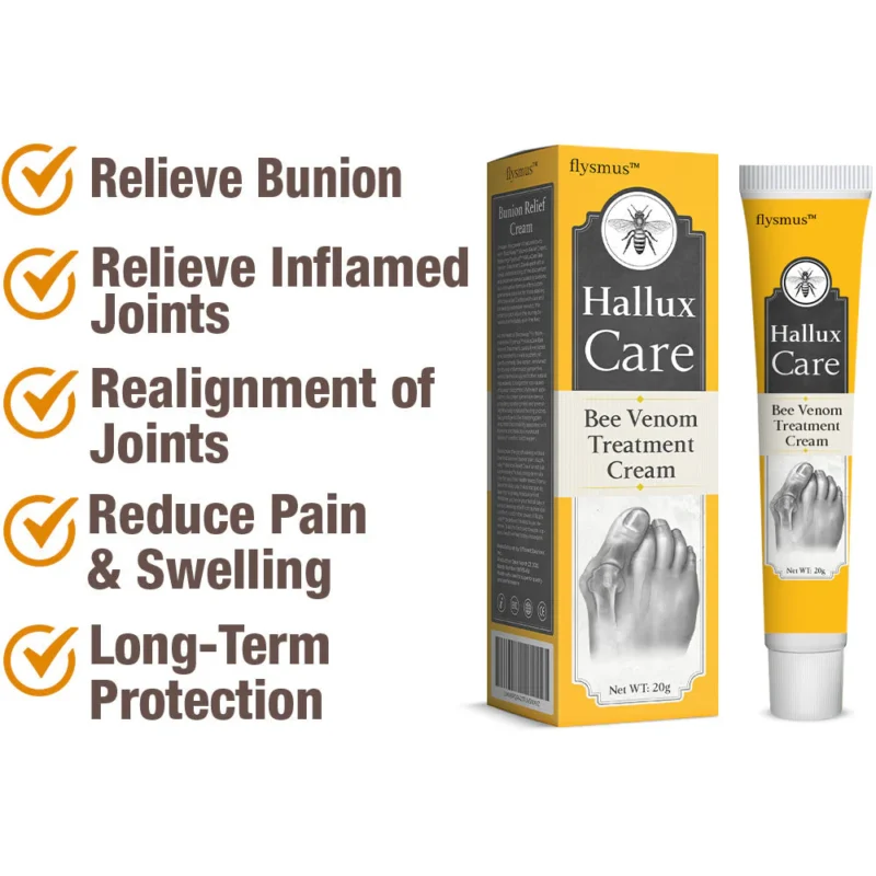 flysmus™ HalluxCare Bee Venom Treatment Cream