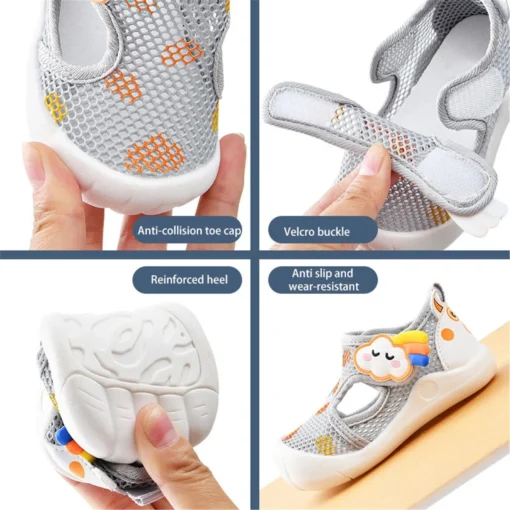 Non-Slip Baby Breathable Shoes for Spring And Summer - Image 5