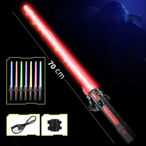 7-color cool retractable toy laser sword - Image 7