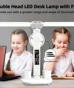 Fan Eye Protection Desk Lamp