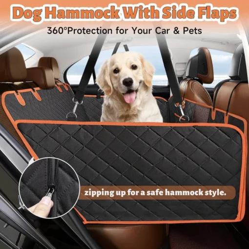 Hard Bottom Dog Car Seat Cover - Image 2