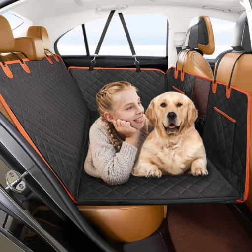 Hard Bottom Dog Car Seat Cover - Image 5