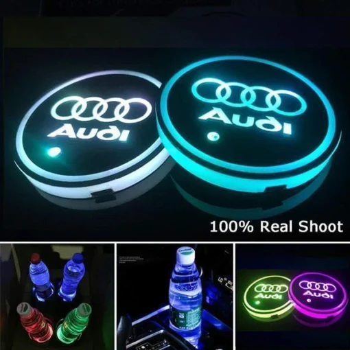 Led Car Logo Cup Lights - Image 4