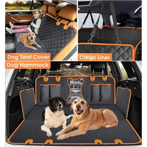 Hard Bottom Dog Car Seat Cover - Image 3