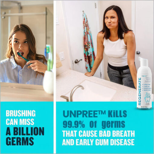 Unpree™ Regenerate Teeth Mouthwash – Foam Technology Solve All Oral Problems - Image 7