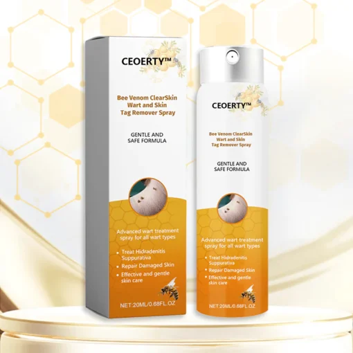 Ceoerty™ Bee Venom ClearSkin Wart and Skin Tag Remover Spray