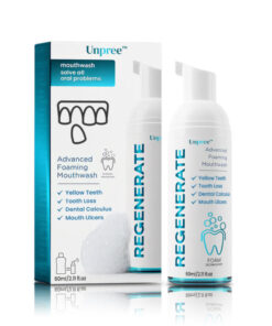 Unpree™ Regenerate Teeth Mouthwash – Foam Technology Solve All Oral Problems