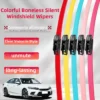 Colorful Boneless Silent Windshield Wipers