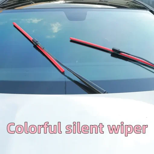 Colorful Boneless Silent Windshield Wipers - Image 24