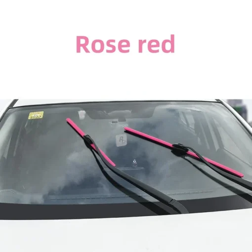 Colorful Boneless Silent Windshield Wipers - Image 9