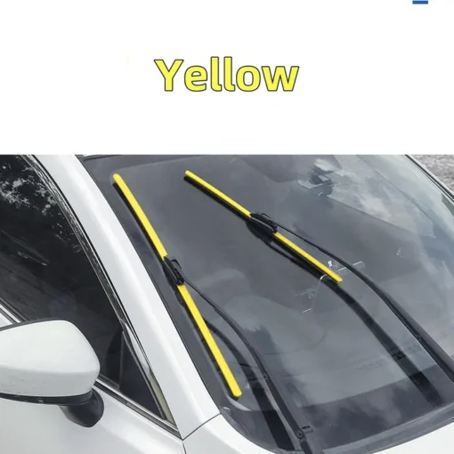 Colorful Boneless Silent Windshield Wipers - Image 14