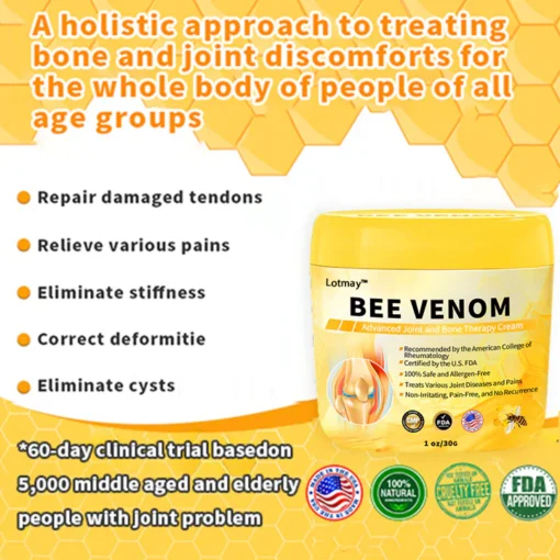 Aeehfeng™ Australian Bee Venom Advanced Joint and Bone Therapy Cream - Image 5