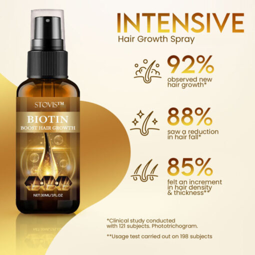 Stovis™ Biotin Boost Hair Growth Spray - Image 3