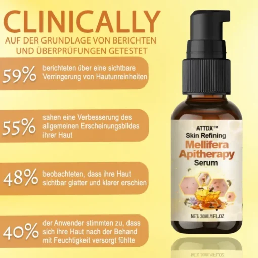 Ergebnisse der klinischen Studie zum ATTDX™ Hauteverfeinernden Serum.