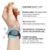 The LOVILDS™ wristband features a smart chip, repels mosquitoes, is waterproof, radiation-free, and has a durable, power-saving battery for long-lasting use.