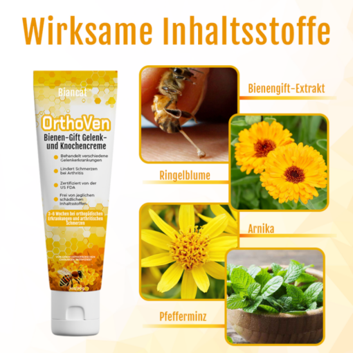 Biancat™ OrthoVen Bienen-Gift Gelenk- und Knochencreme