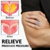 Ceoerty™ ProstaMagnetic Harmony Ring helps relieve prostate pressure, offering noticeable improvement before and after use for enhanced comfort.