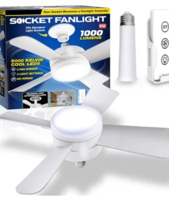 Socket Fan Light