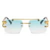 Rimless Sunglasses