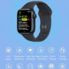 The LOVILDS™ wristband includes thoughtful features like time display, temperature and heart rate monitoring, blood pressure tracking, calorie counting, and sleep monitoring.