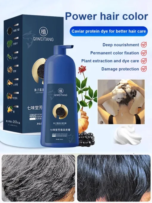 【TikTok Best-Seller】ZhiHuaShi Caviar Protein Hair Dye