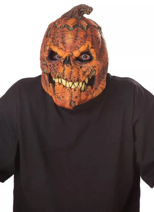 alwaysdwell™-Dark Harvest Pumpkin Ani-Motion Mask Halloween California Costume Coll