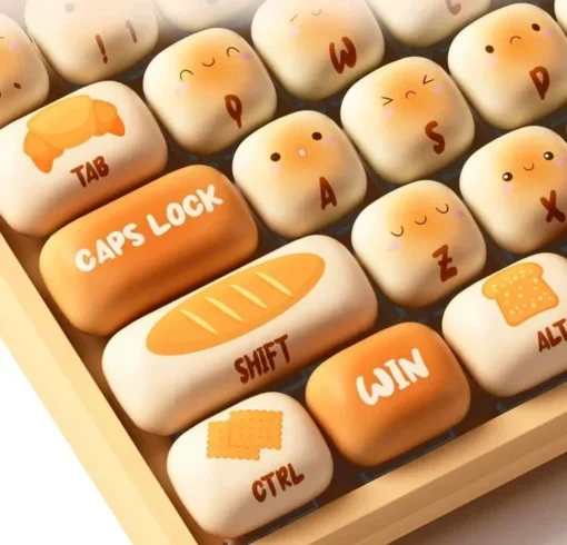 Toasted Bread Keycaps