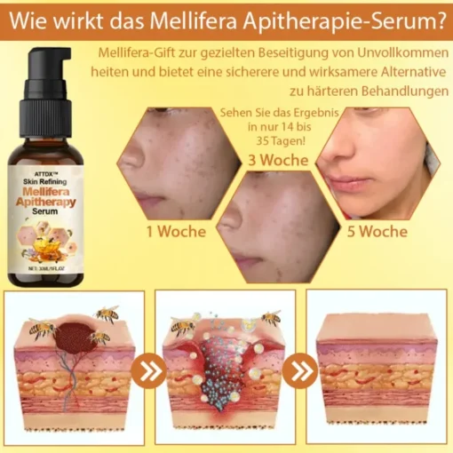 Transparente Gel-Textur des ATTDX™ Serums.