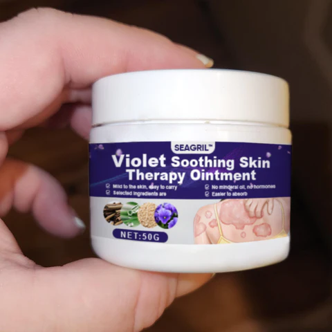 SEAGRIL™ Violet Soothing Skin Therapy Ointment: A comprehensive solution for managing various skin issues effectively.