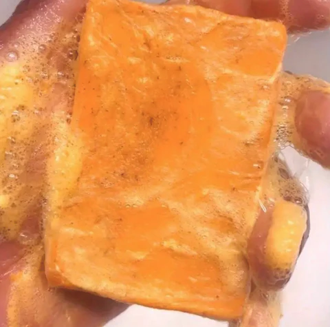 Experience a refreshing cleanse with ATTDX™ Granular Calendula Turmeric Skincare Soap for revitalized skin.