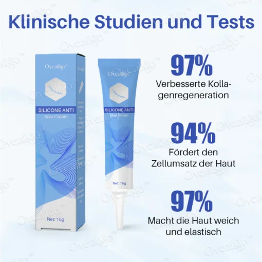 Oveallgo™ Silikon Anti-Narbencreme verfügt über eine ideale Formel für alle Arten von Narben.