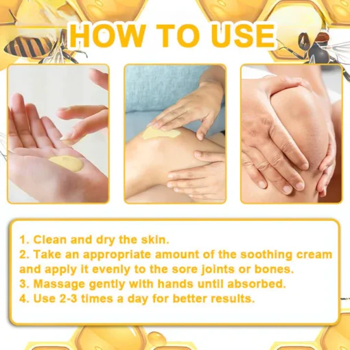 Experience pain relief in just 5 minutes with Aetheris™ Bee Venom Arthritis Therapy Cream and get back to your life.