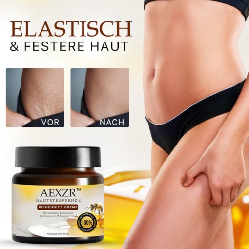 AEXZR™ Hautstraffende Bienengift-Creme: Ideal für die Anwendung tagsüber und nachts.