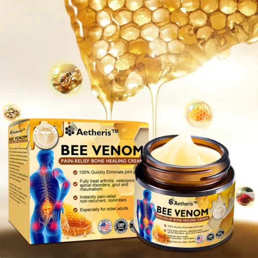 Feel young and active again with Aetheris™ Bee Venom Arthritis Therapy Cream—your path to pain relief.