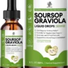 Enjoy the delicious flavor of Soursop Graviola Liquid Drops while benefiting from its rich antioxidant properties.