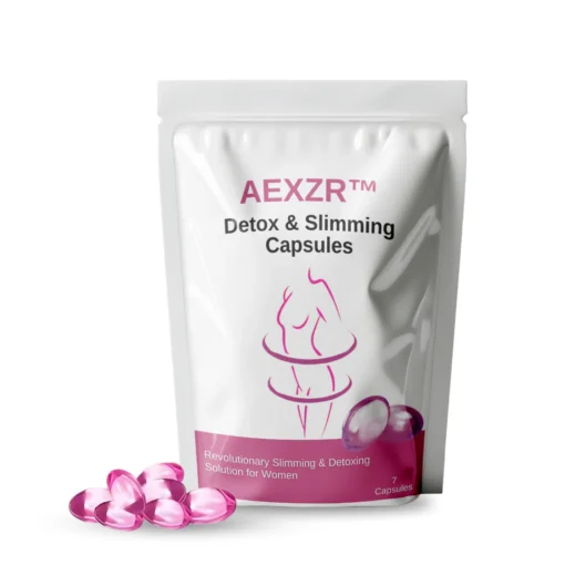 Reduce discomfort with the natural ingredients in AEXZR™ Detox & Slimming Capsules.