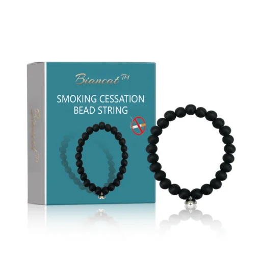 Wear the Biancat™ Smoking Cessation Bead String daily for ongoing support and to ease nicotine withdrawal symptoms.