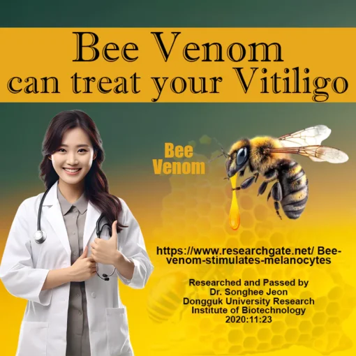 Restore your confidence with ATTDX VitiGO Bee Venom VitalSkin Cream, which helps rejuvenate your skin.