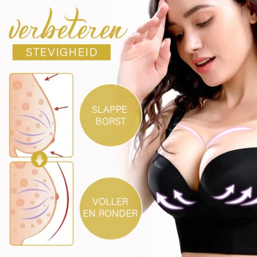 Oveallgo™ Borst Wellness Sculpt en Lift Crème tilt je borsten op een natuurlijke manier en maakt ze steviger.