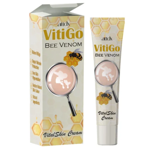 ATTDX VitiGO Bee Venom VitalSkin Cream is an effective choice for vitiligo treatment, revitalizing your skin with its natural ingredients.