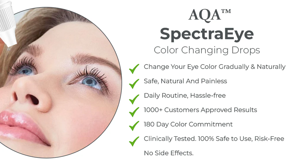 Achieve vibrant and refreshed eyes with AQA™ PRO SpectraEye Farbwechsel-Tropfen, perfect for any occasion!