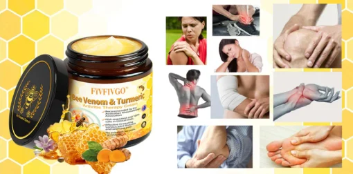 Fivfivgo™ Bee Venom & Turmeric Arthritis Therapy Cream is suitable for all age groups and arthritis conditions.