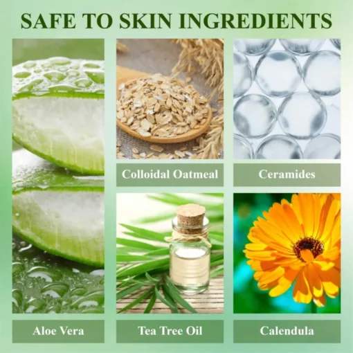 RelievaDerm™ Aloe SkinTherapy HydratingGel provides antibacterial protection and helps skin recovery.