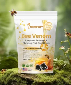 Remove toxins and support body wellness with RevivaFoot™ Bee Venom Foot Soak Beads.