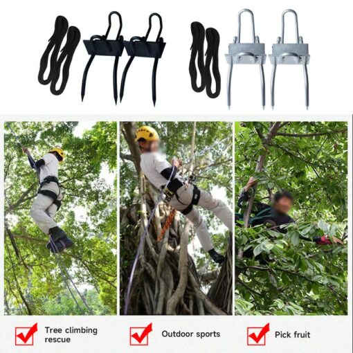 Rock Climbing Equipment Set – Perfect for vertical climbing and fruit picking tasks.